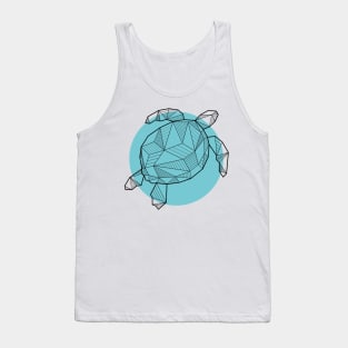 Sea Turtle - Geometric Animals Tank Top